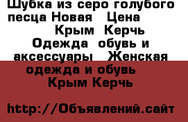 Шубка из серо голубого песца Новая › Цена ­ 28 000 - Крым, Керчь Одежда, обувь и аксессуары » Женская одежда и обувь   . Крым,Керчь